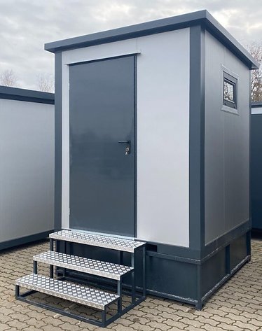 Conteneur Sanitaire WC Box avec Cabine Double